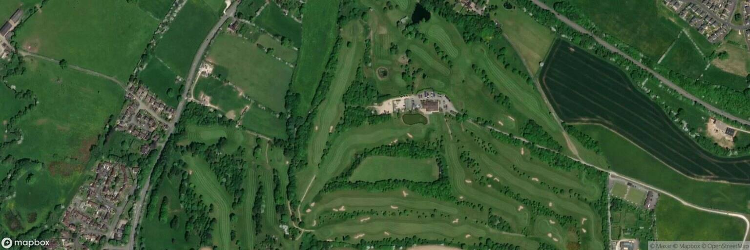 Aerial view of Ashbourne Golf Club, Ashbourne