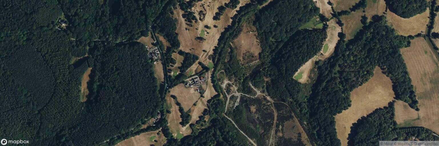 Aerial view of Atherstone Golf Club, Atherstone