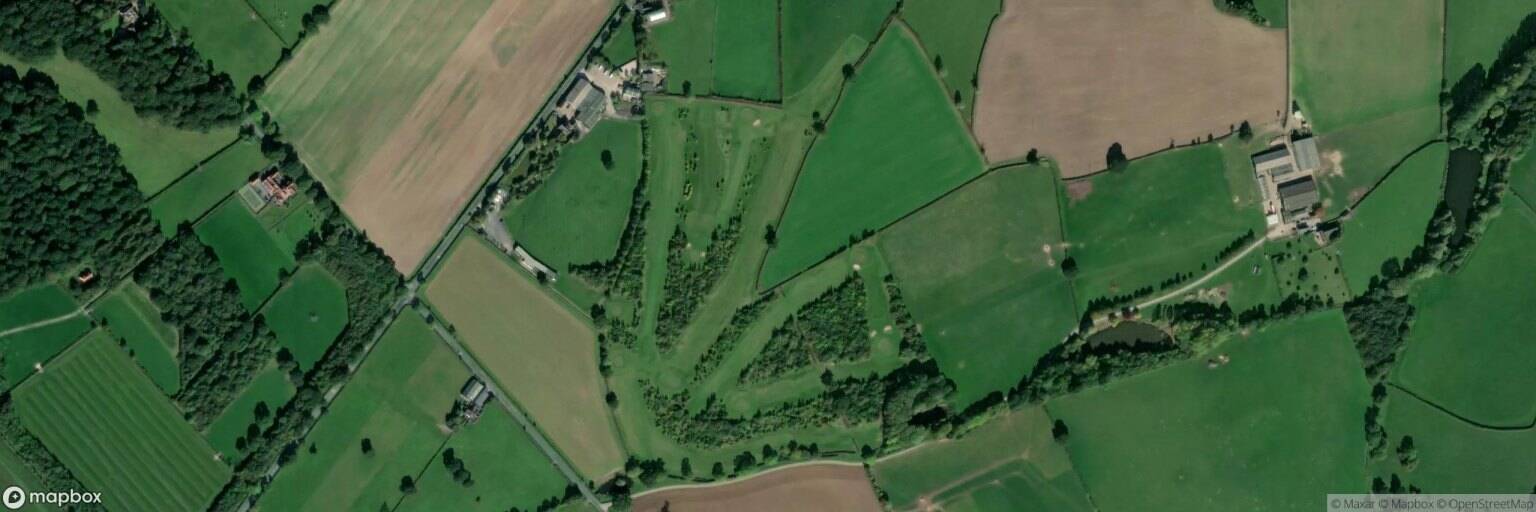 Aerial view of Belmont Golf Course, Burton-on-Trent