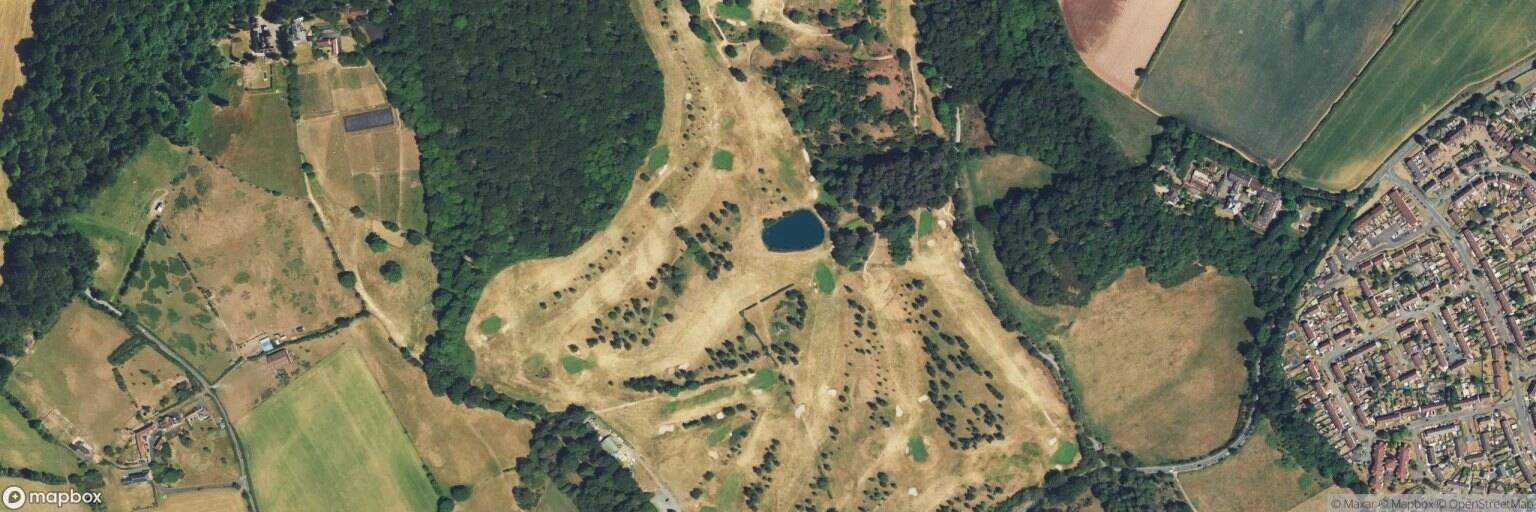Aerial view of Bewdley Pines Golf Club, Bewdley