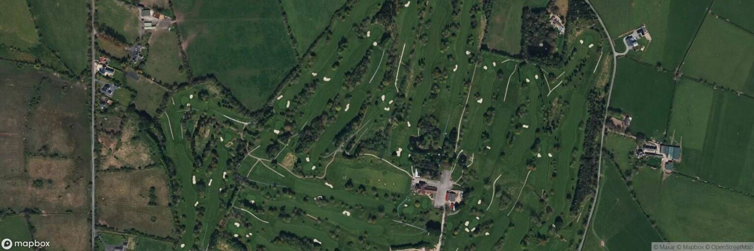 Aerial view of Black Bush Golf Club, Dunshaughlin