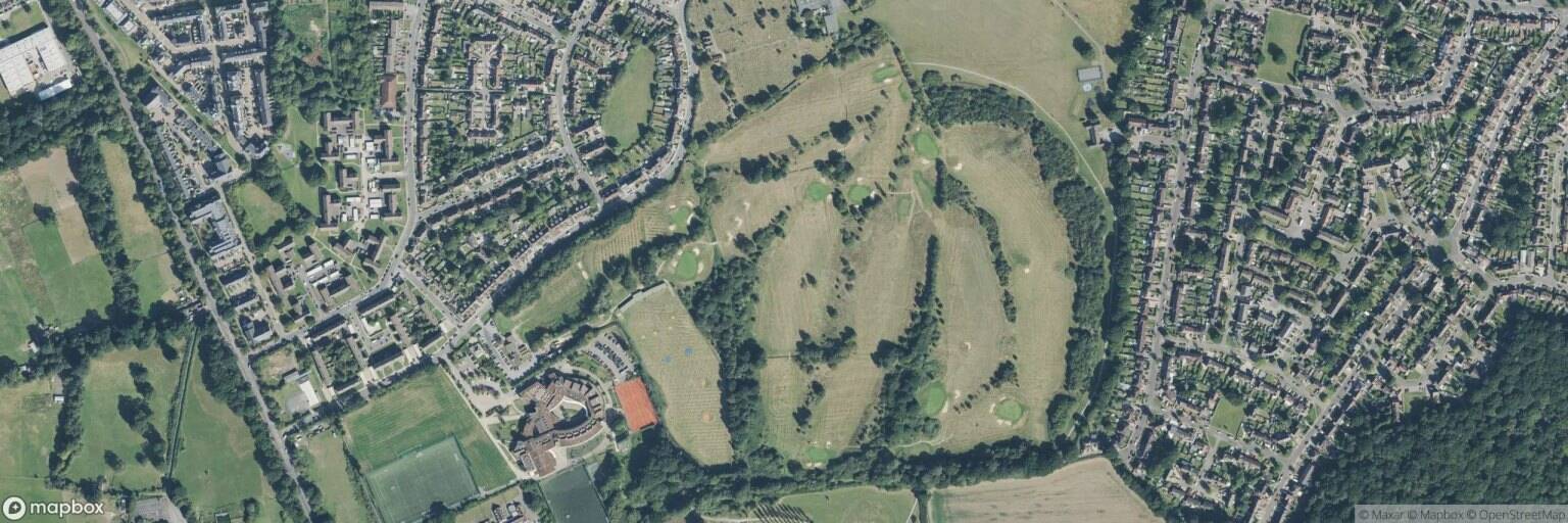 Aerial view of Bromley Golf Centre, Bromley