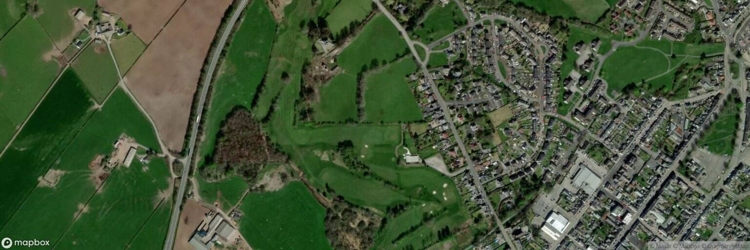 Aerial view of Castle Douglas Golf Club, Castle Douglas