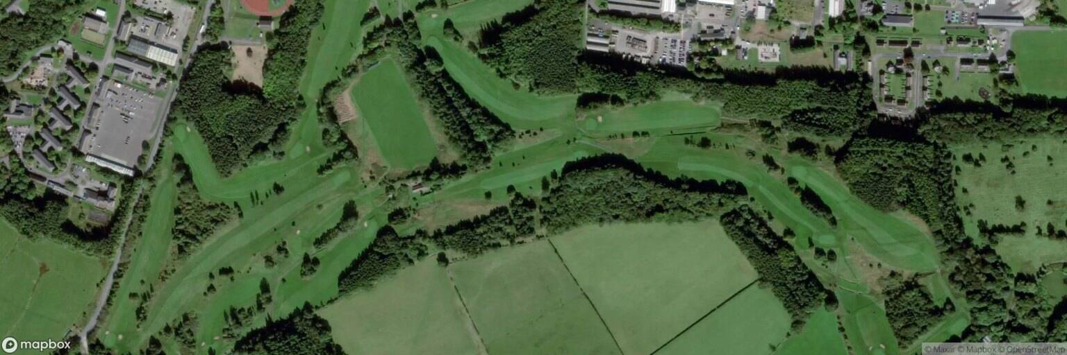 Aerial view of Catterick Golf Club, Catterick