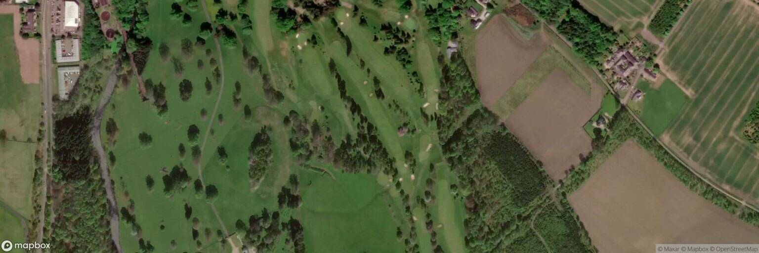 Aerial view of Dunblane New Golf Club, Dunblane