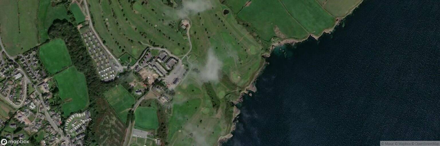 Aerial view of Dunmore East Golf Club, Dunmore East
