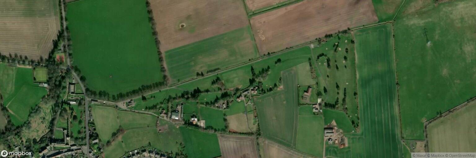 Aerial view of Falkland Golf Club, Falkland