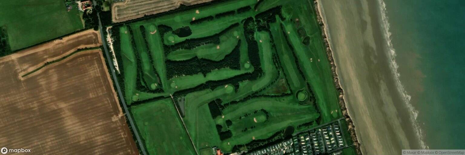Aerial view of Far Grange Park Golf Club, Driffield