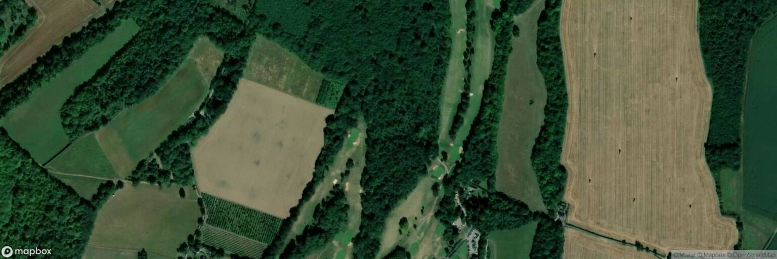 Aerial view of Faversham Golf Club, Faversham