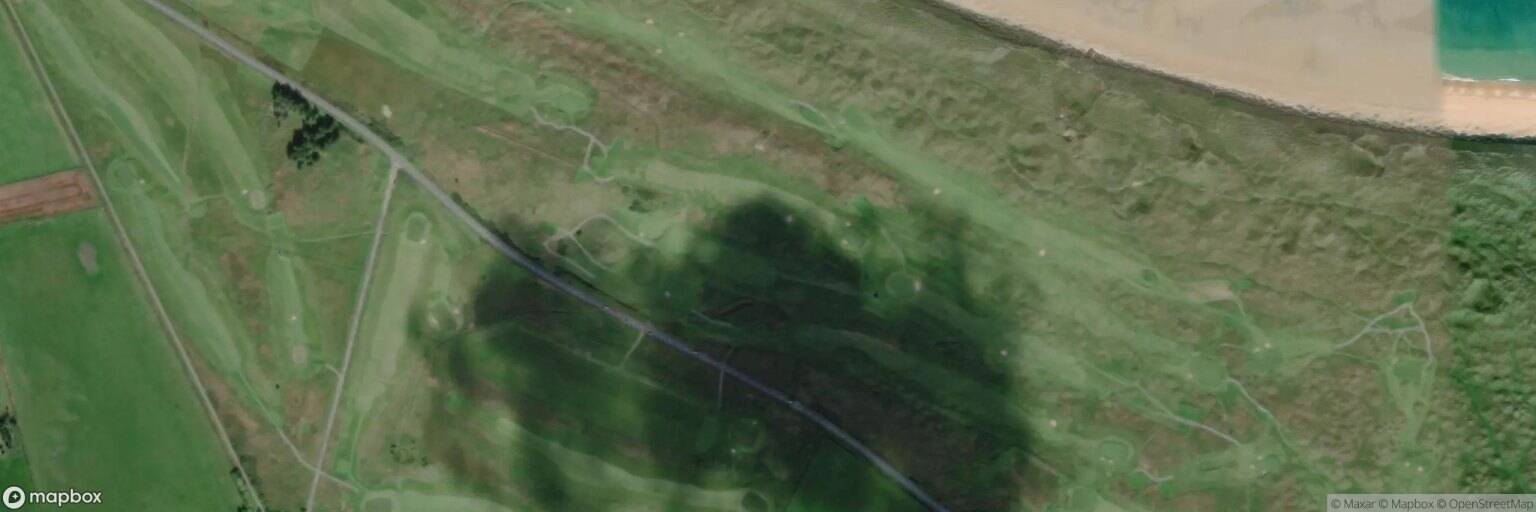Aerial view of Fraserburgh Golf Club, Fraserburgh