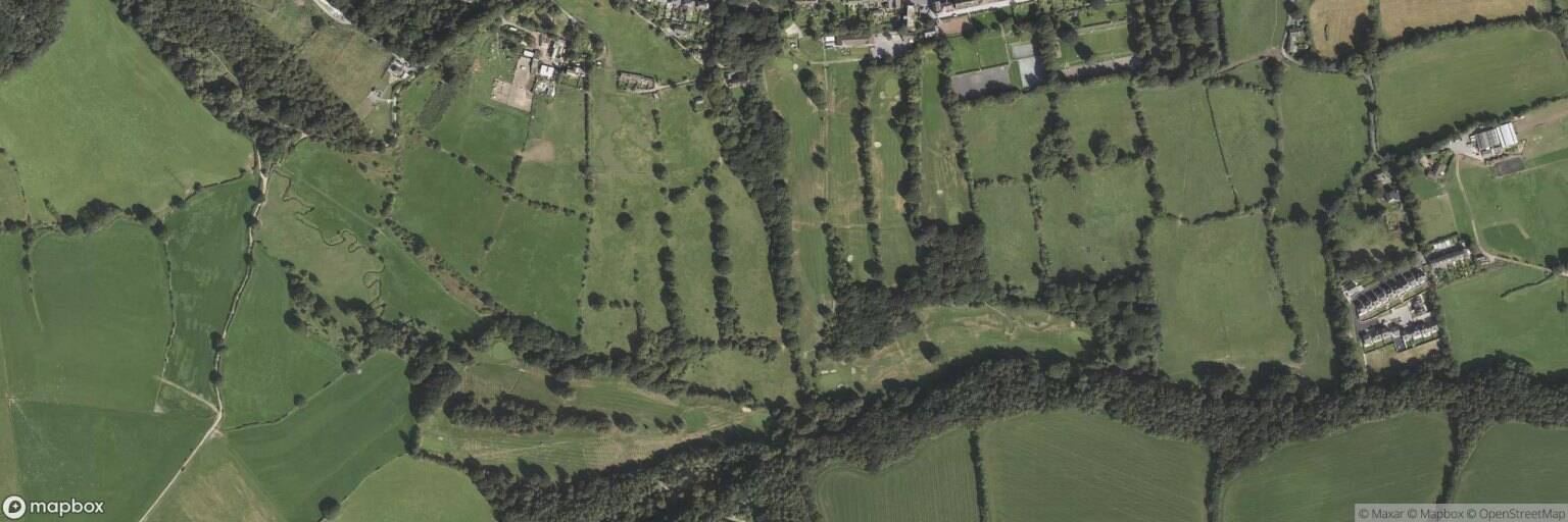 Aerial view of Fulneck Golf Club, Pudsey