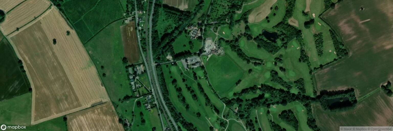 Aerial view of Grove Golf & Bowl, Leominster
