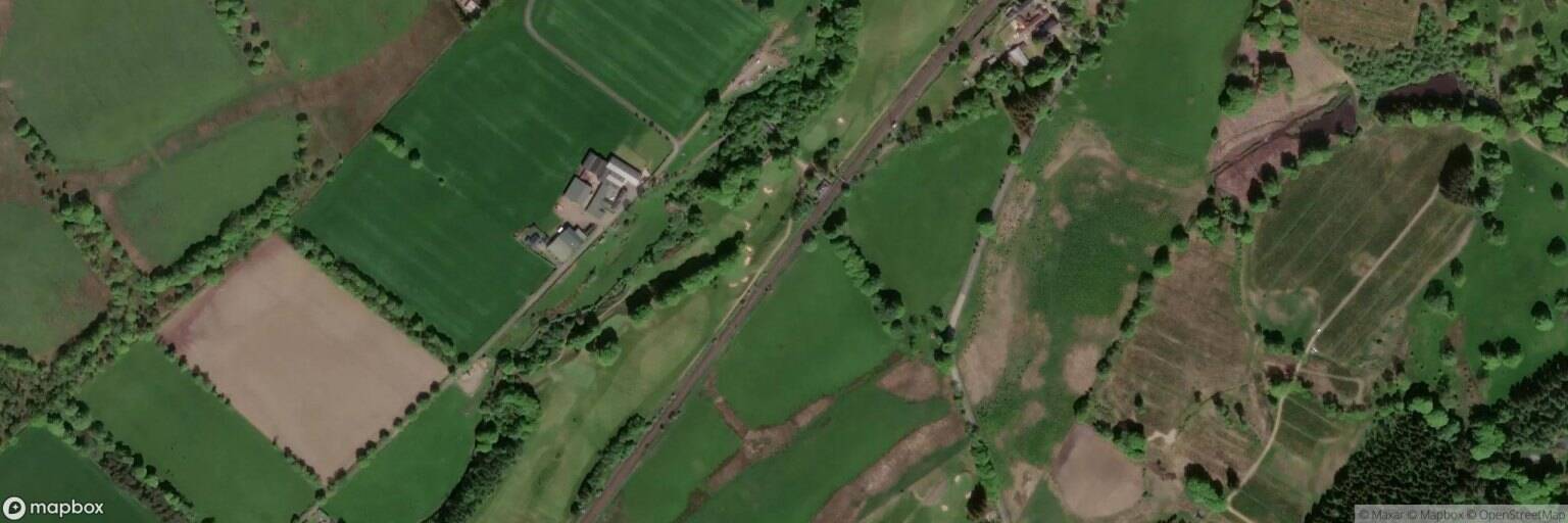 Aerial view of Harburn Golf Club, Harburn