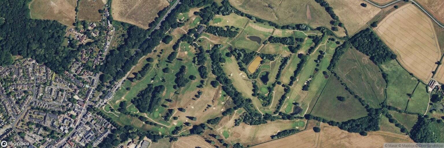 Aerial view of Hartley Wintney Golf Club, Hartley Wintney