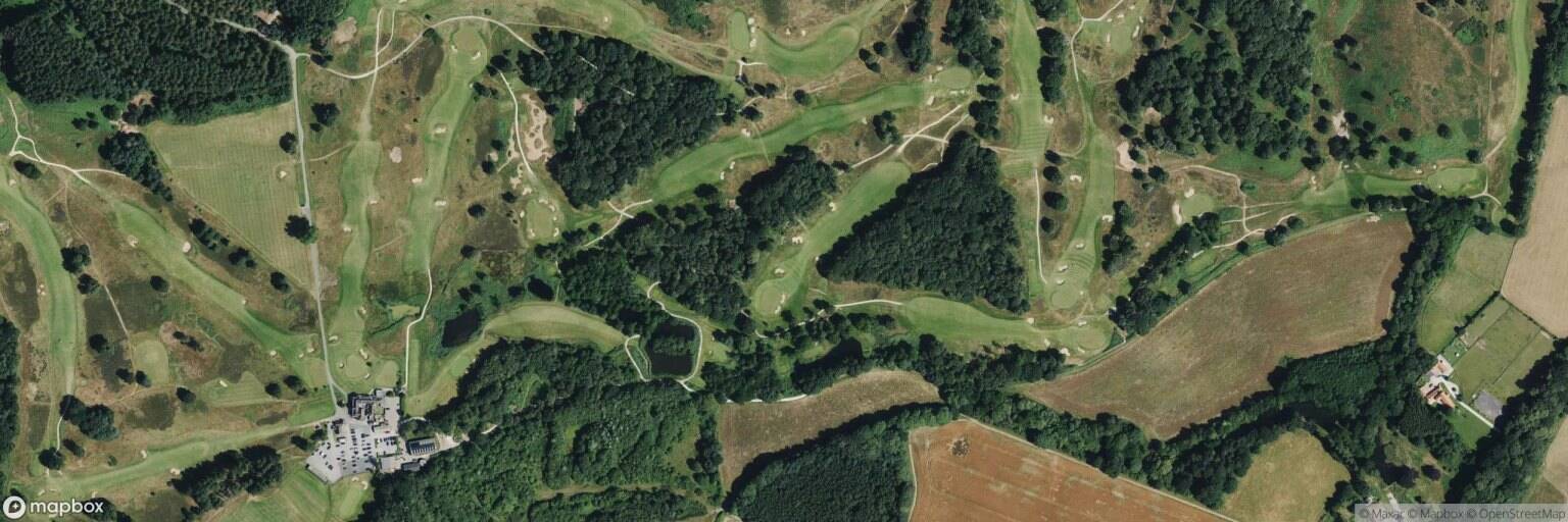 Aerial view of Hollinwell, Nottingham
