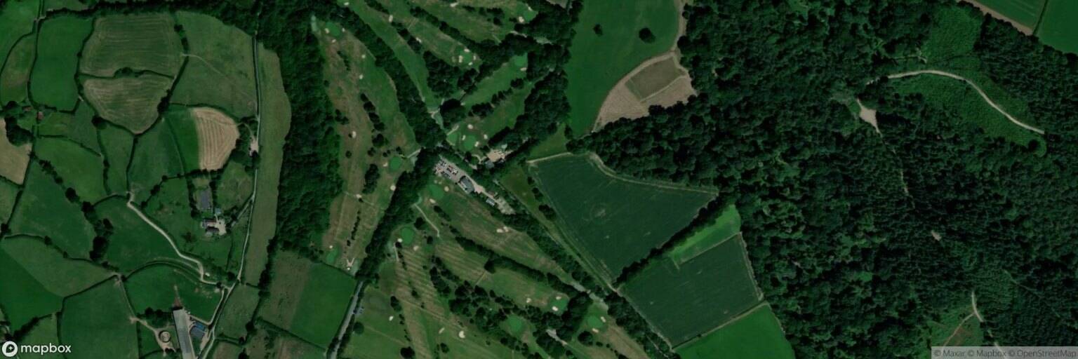 Aerial view of Honiton Golf Club, Honiton