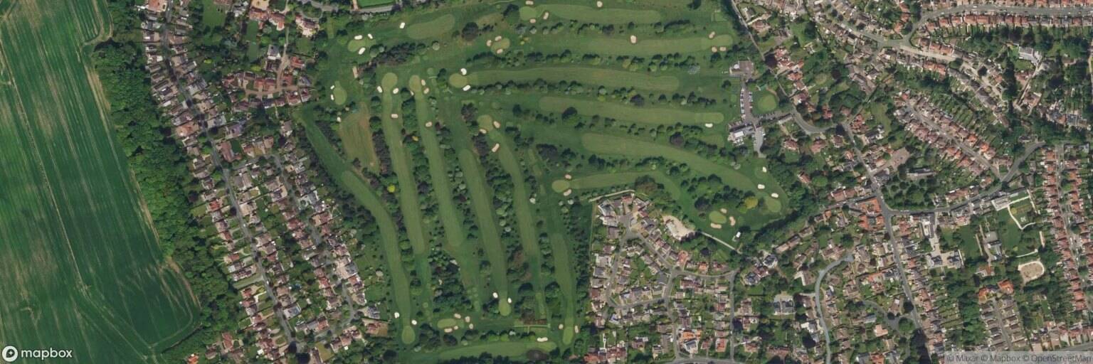 Aerial view of Hull Golf Club, Hull