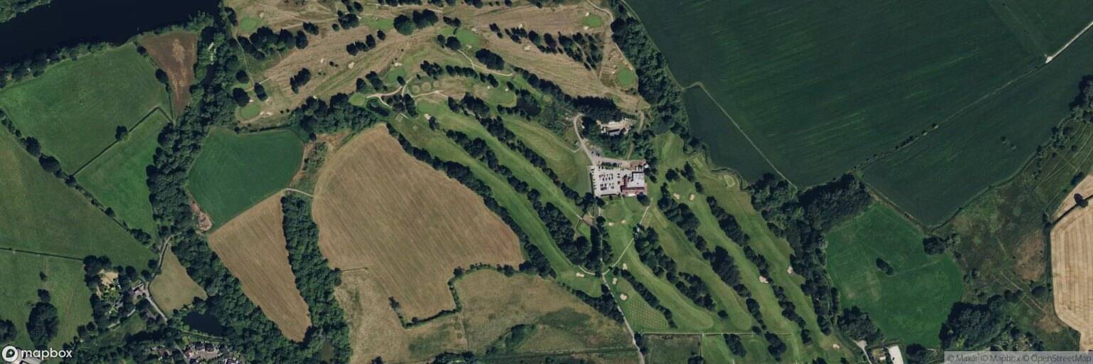Aerial view of Lymm Golf Club, Lymm