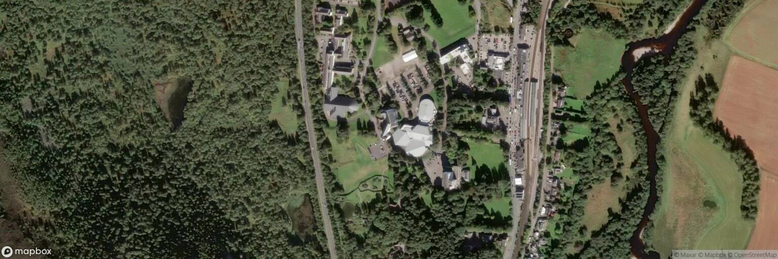 Aerial view of Macdonald Spey Valley Resort, Aviemore
