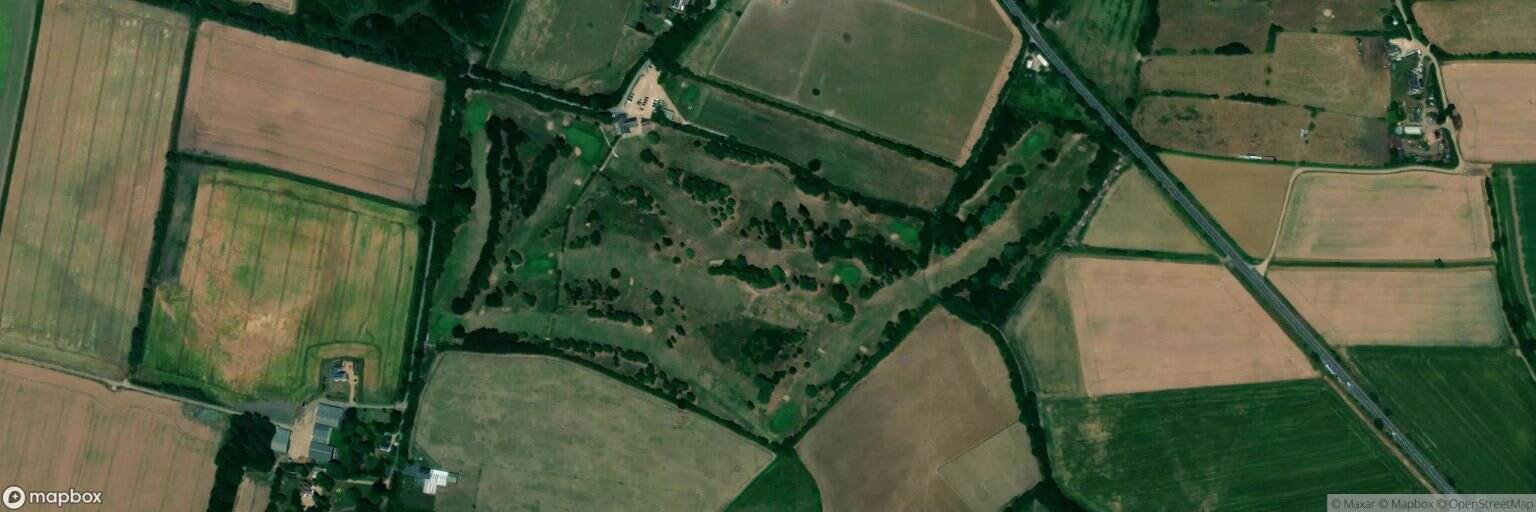 Aerial view of March Golf Club, March