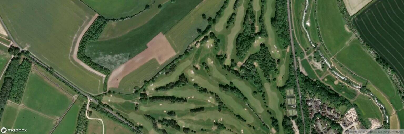 Aerial view of Marlborough Golf Course, Marlborough