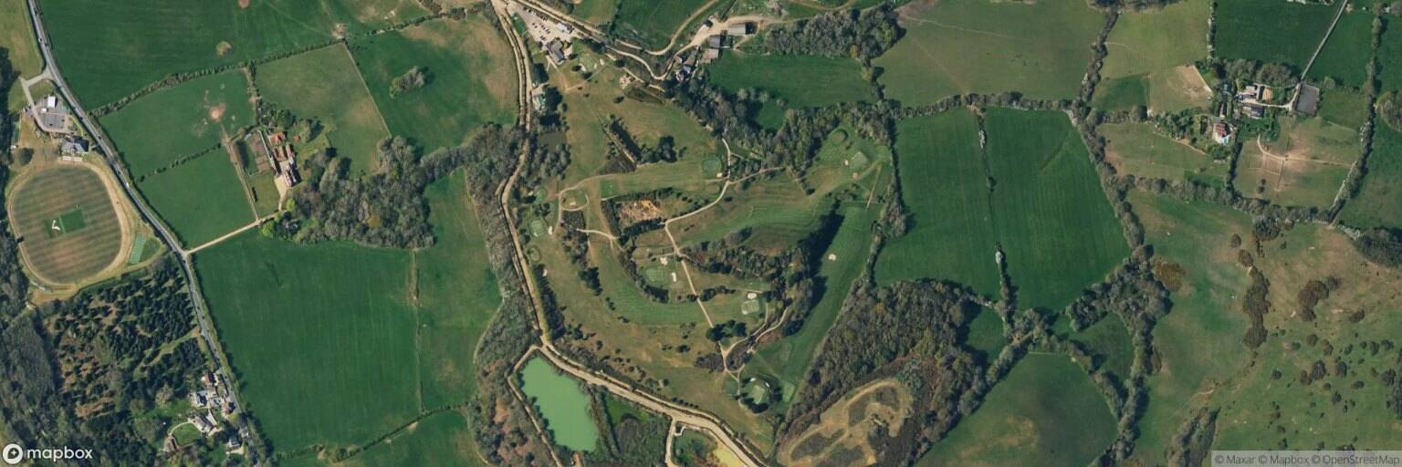 Aerial view of Newport Golf Club, Newport