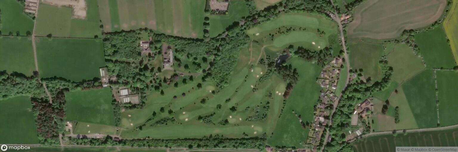 Aerial view of Oatridge Golf Course, Broxburn