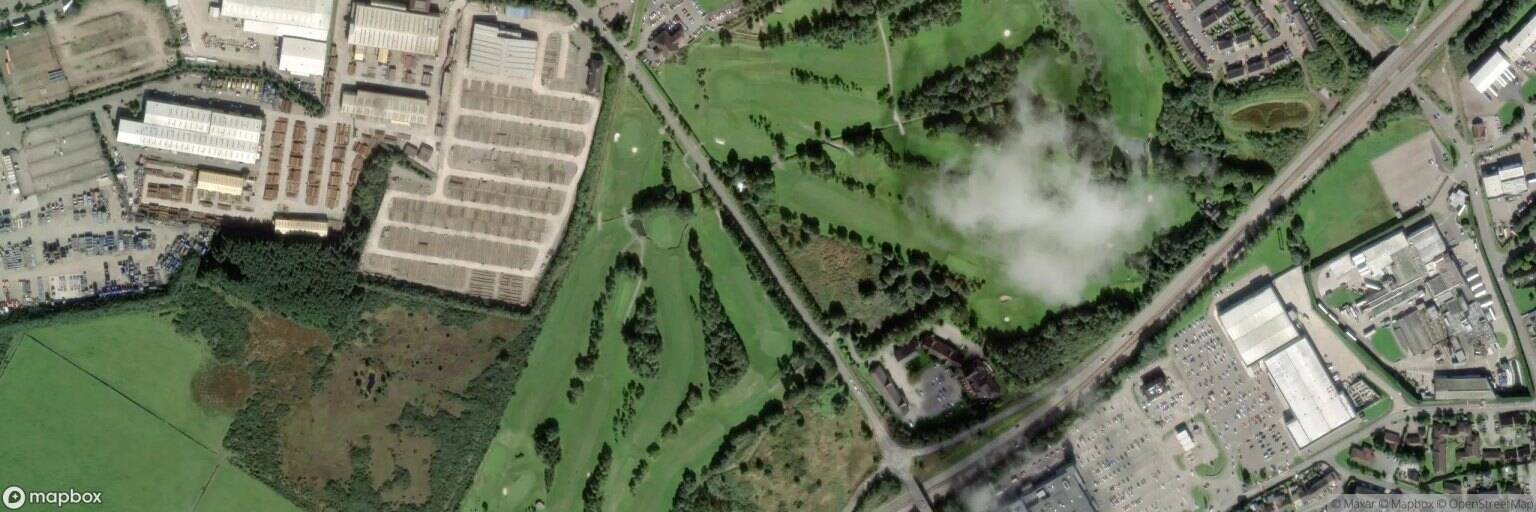 Aerial view of Portlethen Golf Club, Portlethen