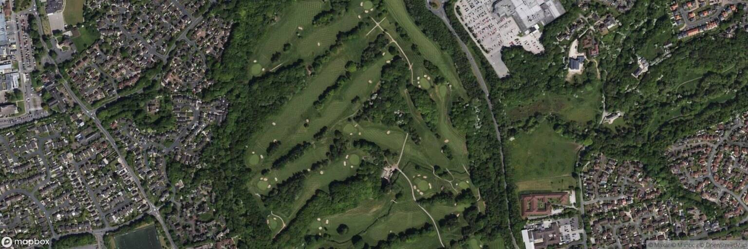 Aerial view of Preston Golf Club, Preston