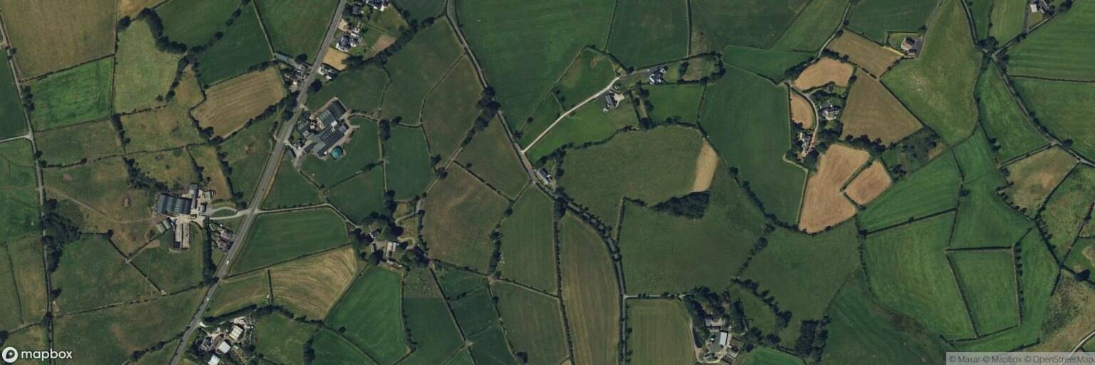 Aerial view of Rockmount Golf Club, Carryduff