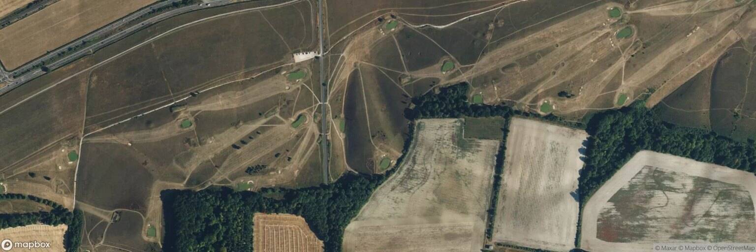 Aerial view of Royston Golf Club, Royston