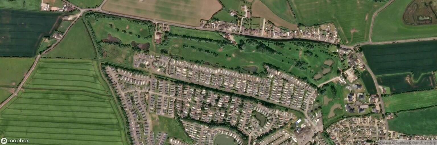 Aerial view of Southview Holiday Park, Skegness