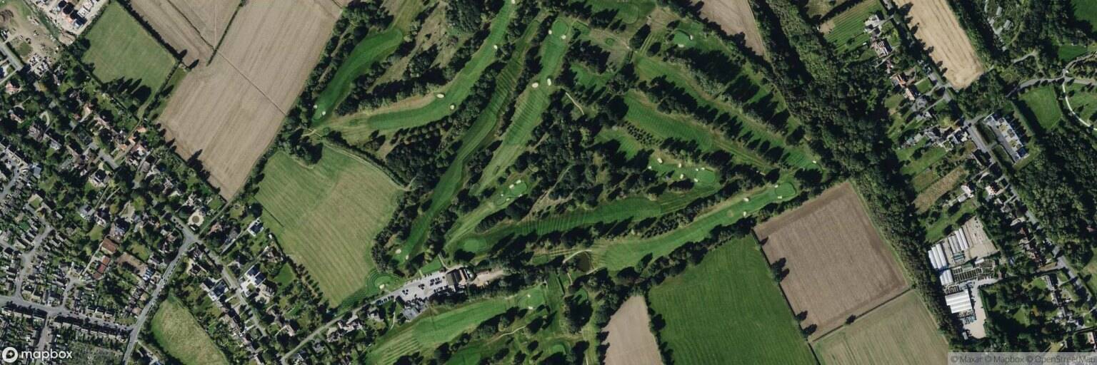 Aerial view of Stanton on the Wolds Golf Course, Nottingham
