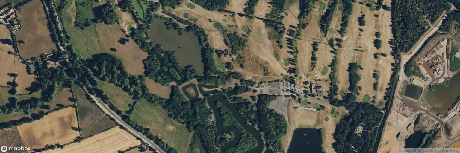 Aerial view of Stonebridge Golf Course, Meriden