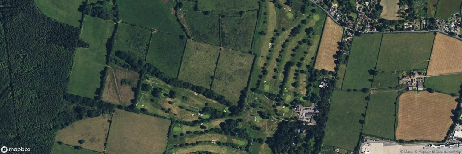Aerial view of Tall Pines Golf Club, Backwell