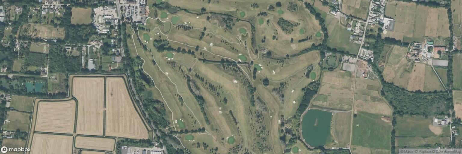 Aerial view of The Rayleigh Club, Rayleigh
