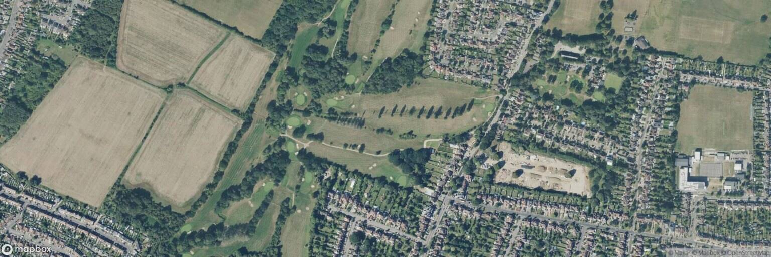 Aerial view of Upminster Golf Club, Upminster