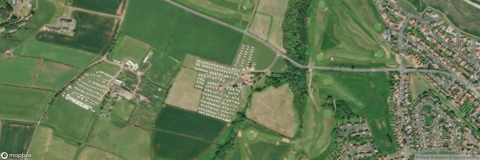 Aerial view of Whitby Golf Club, Whitby
