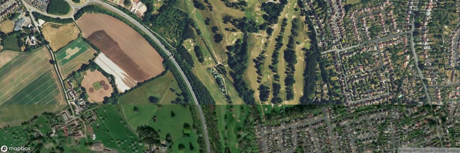 Aerial view of Worcester Golf & Country Club, Worcester